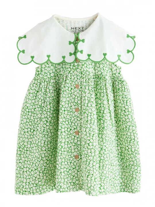Foto van product Next Jurk groen / wit