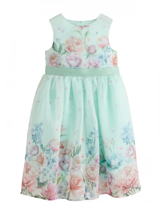 Foto van product Next Jurk lichtblauw / groen / mintgroen / oudroze