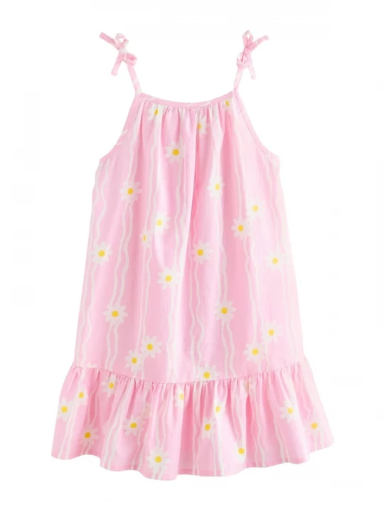 Foto van product Next Jurk lichtgeel / rosa / wit