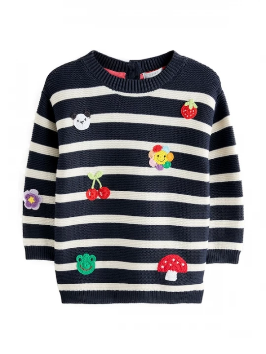 Foto van product Next Jurk navy / geel / groen / rood / wit