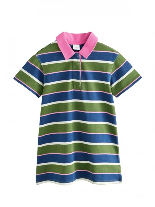 Foto van product Next Jurk navy / groen / pink / wit