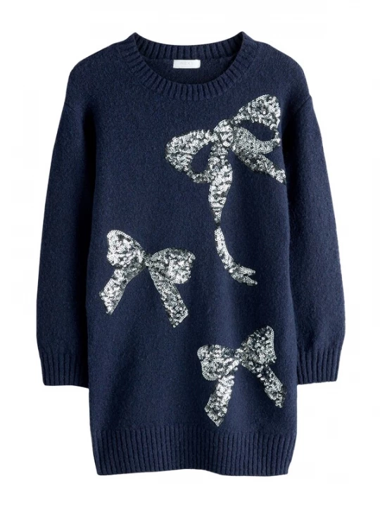 Foto van product Next Jurk navy / zilver