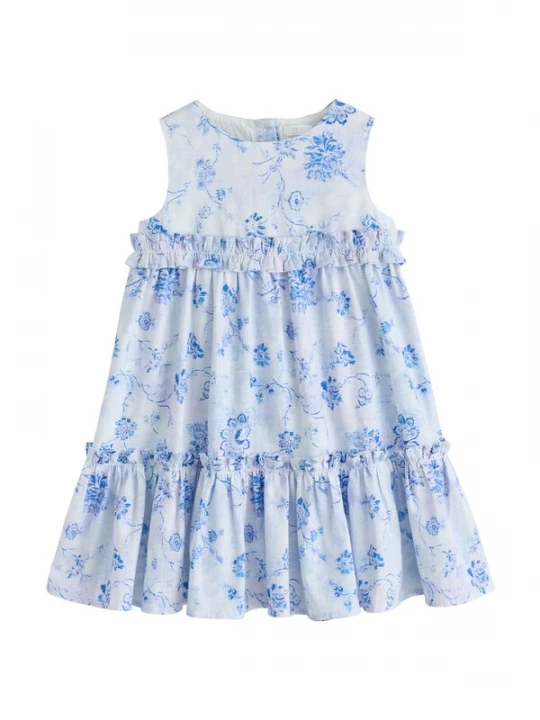Foto van product Next Jurk pastelblauw / lichtblauw / offwhite