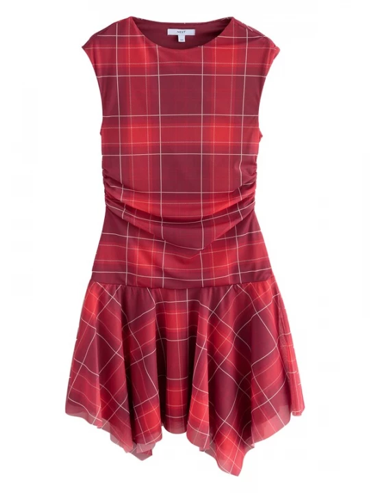 Foto van product Next Jurk rood / pastelrood / wit