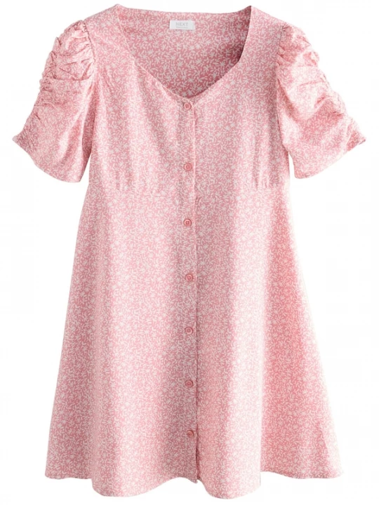 Foto van product Next Jurk rosa / wit