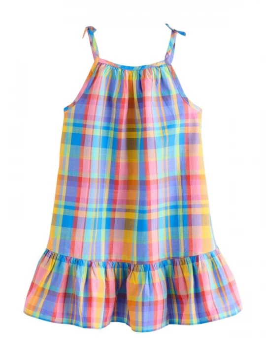 Foto van product Next Jurk royal blue / koningsblauw / geel / oranje / rosa / rood