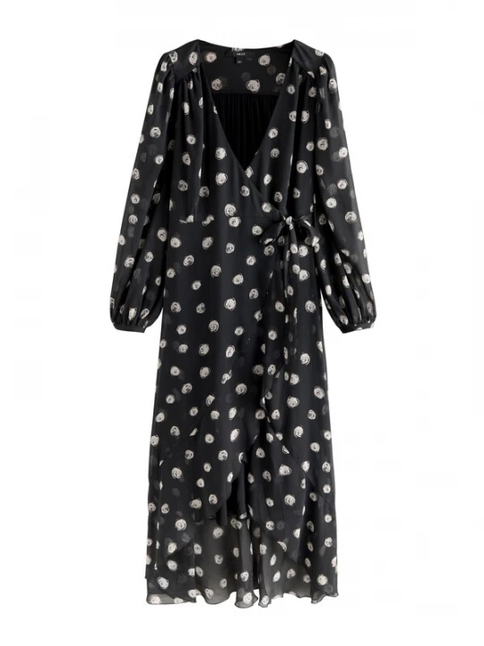 Foto van product Next Jurk zwart / wit