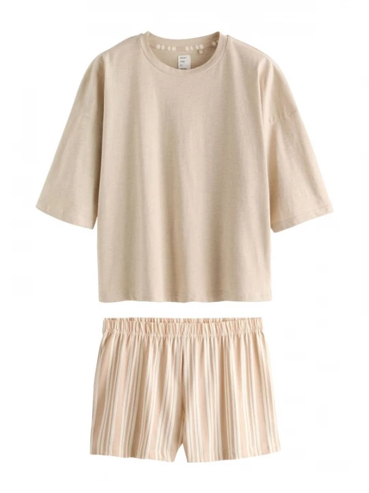 Foto van product Next Korte pyjama beige / ecru