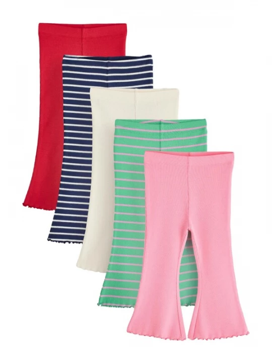 Foto van product Next Leggings crème / donkerblauw / limoen / lichtroze / rood