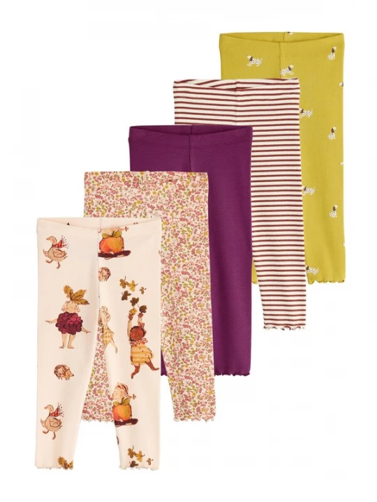 Foto van product Next Leggings crème / kiwi / cyclaam / rosa