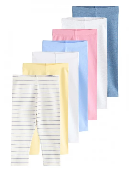 Foto van product Next Leggings geel / lichtgrijs / rosa / wit