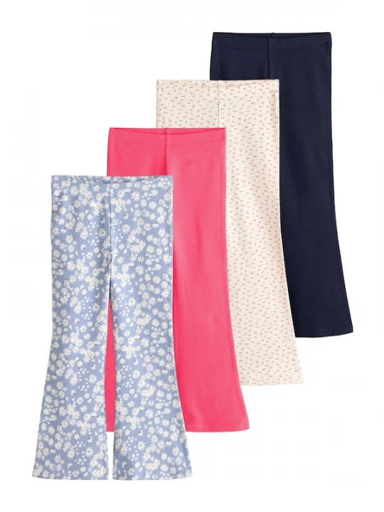 Foto van product Next Leggings lichtbeige / marine / violetblauw / framboos