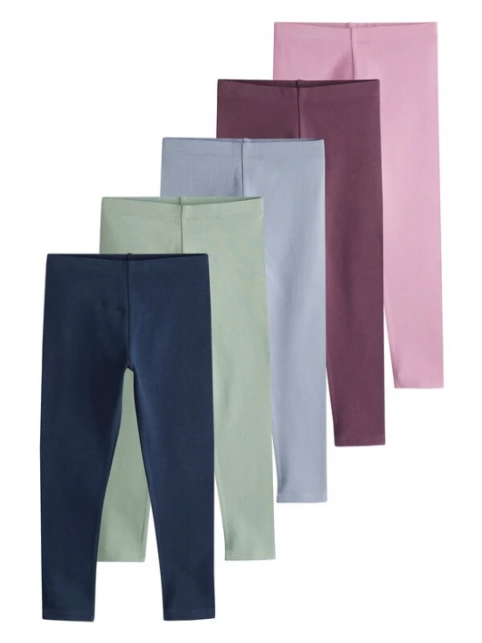 Foto van product Next Leggings marine / pastelgroen / cyclaam / rosa