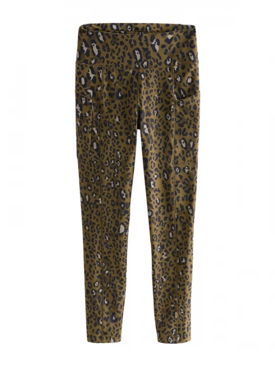 Foto van product Next Leggings olijfgroen / zwart / wit