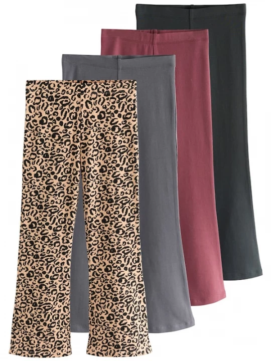 Foto van product Next Leggings sand / donkergrijs / kersrood / zwart