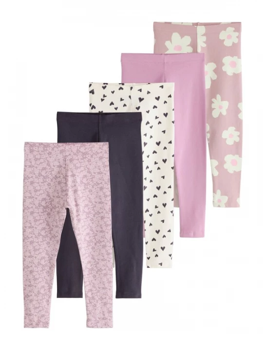 Foto van product Next Leggings sering / rosa / lichtroze / zwart / wit