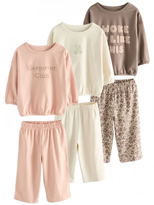 Foto van product Next Nachtkledij beige / bruin / rosa