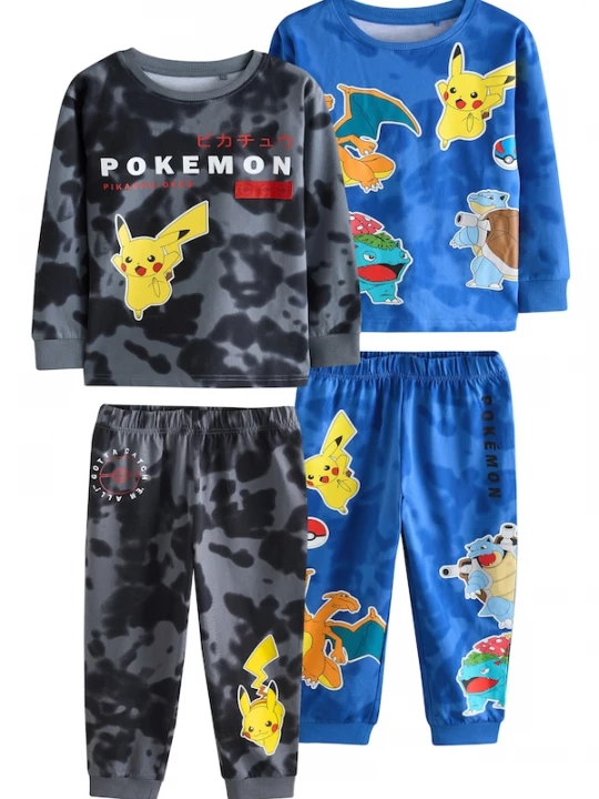 Foto van product Next Nachtkledij blauw / geel / grijs / zwart