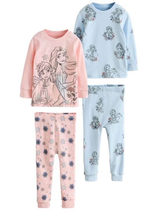Foto van product Next Nachtkledij blauw / grijs / pink / wit