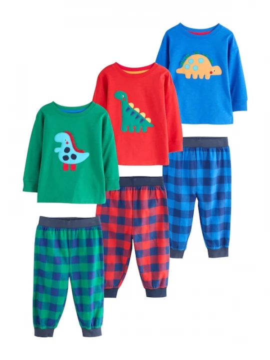Foto van product Next Nachtkledij blauw / groen / rood