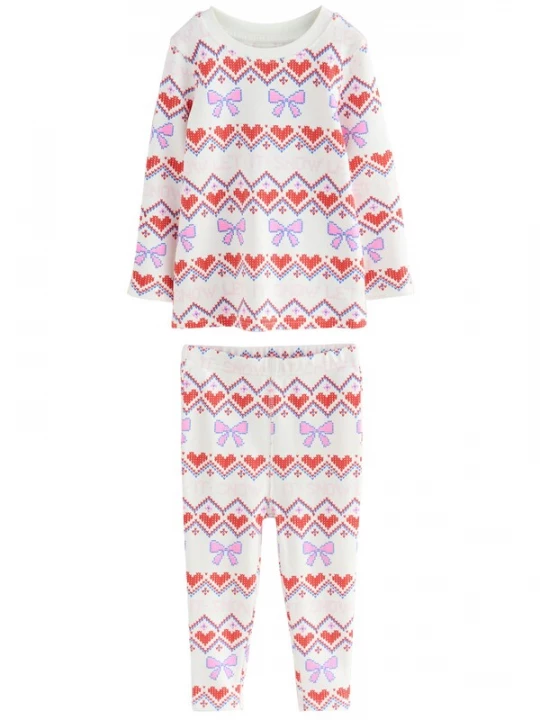 Foto van product Next Nachtkledij blauw / lichtroze / rood / wit