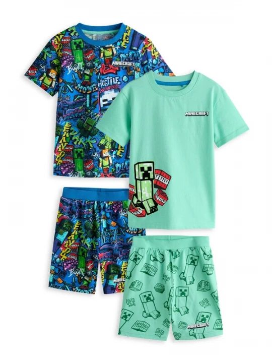 Foto van product Next Nachtkledij blauw / turquoise / geel / zwart