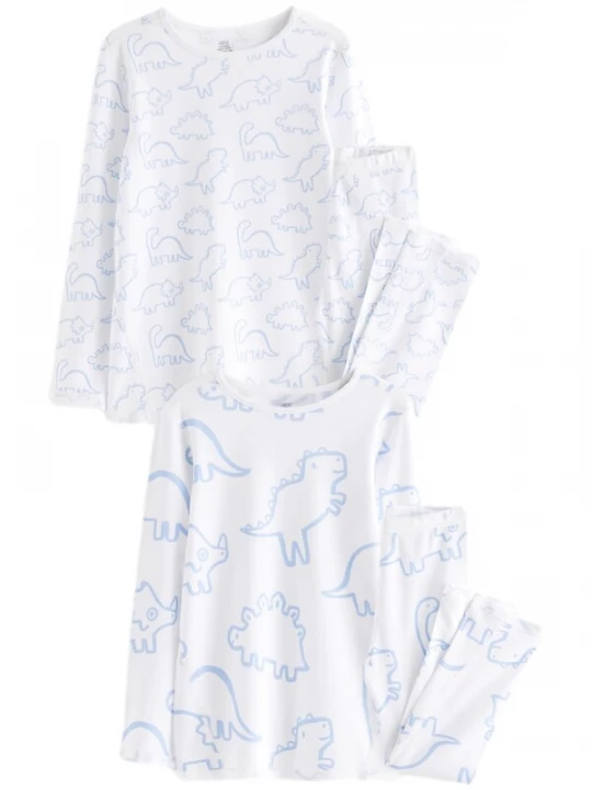 Foto van product Next Nachtkledij blauw / wit