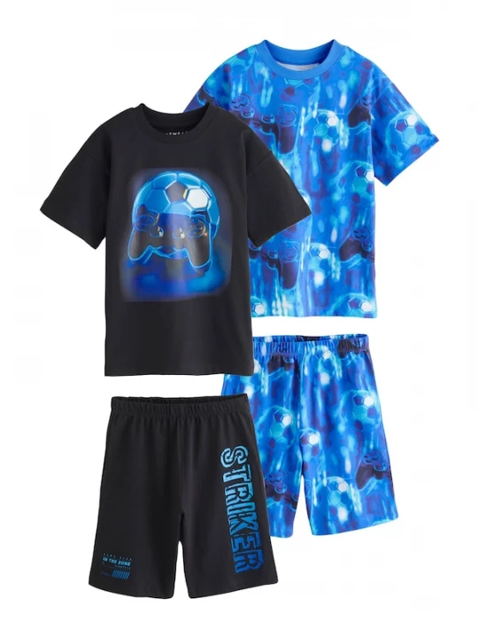 Foto van product Next Nachtkledij blauw / zwart