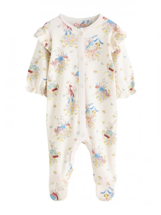 Foto van product Next Nachtkledij 'Cath Kidson Bunny' crème / lichtblauw / geel / bordeaux