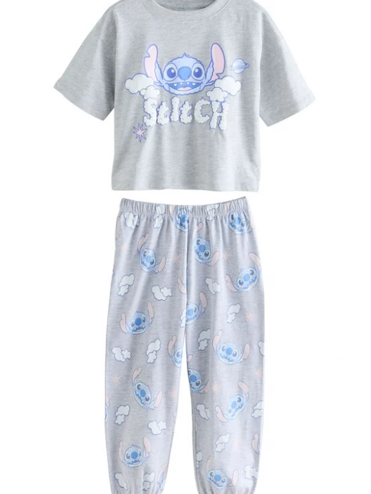 Foto van product Next Nachtkledij 'Disney Lilo and Stitch' royal blue / koningsblauw / lichtblauw / lichtgrijs / wit