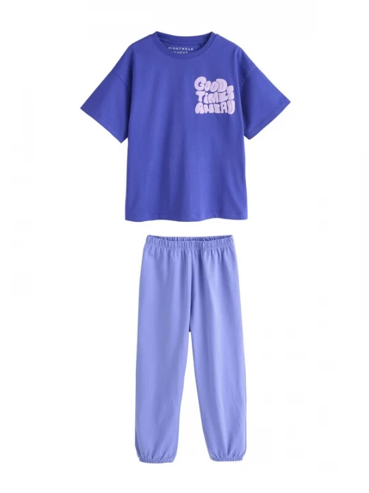 Foto van product Next Nachtkledij enziaan / blauw denim / sering
