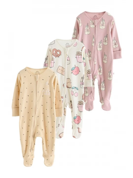 Foto van product Next Nachtkledij gemengde kleuren / lichtoranje / oudroze / wit