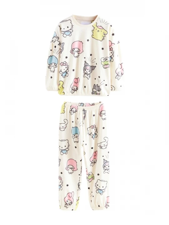 Foto van product Next Nachtkledij 'Hello Kitty' ecru / gemengde kleuren