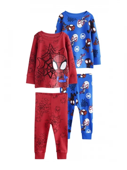 Foto van product Next Nachtkledij 'License Snuggle' blauw / rood / zwart / wit
