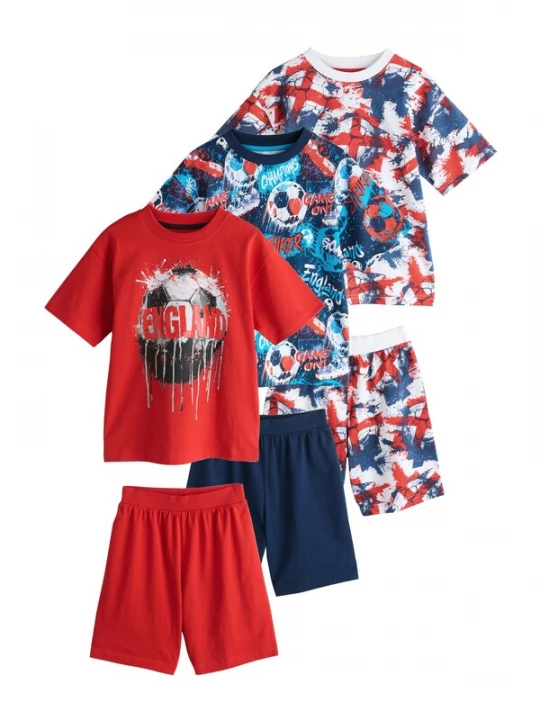 Foto van product Next Nachtkledij navy / azuur / rood / wit