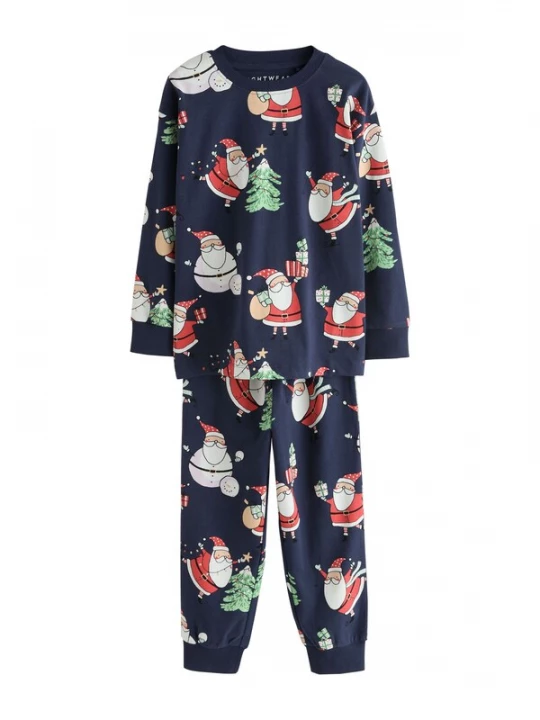 Foto van product Next Nachtkledij navy / groen / rood / wit