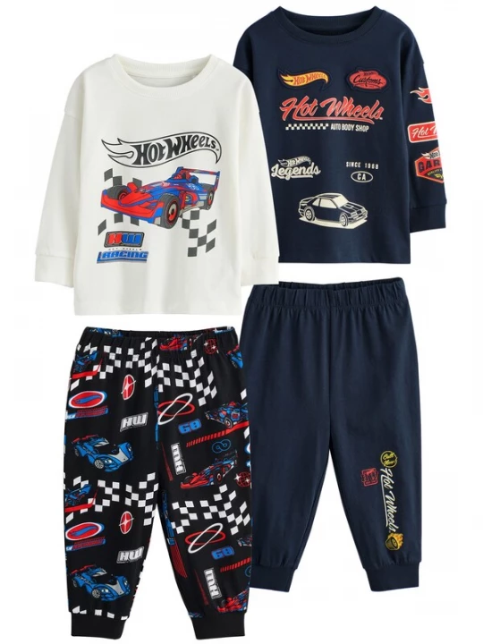 Foto van product Next Nachtkledij navy / rood / zwart / offwhite