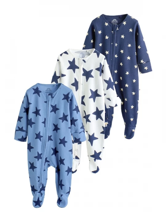 Foto van product Next Nachtkledij navy / royal blue / koningsblauw / wit