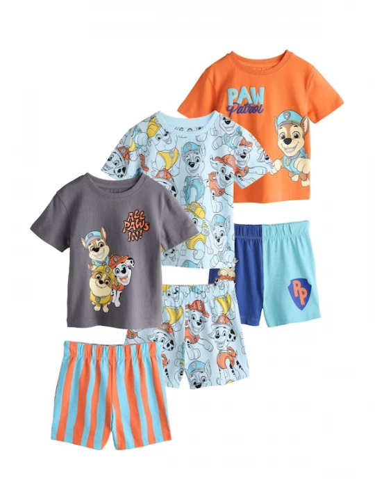 Foto van product Next Nachtkledij 'Paw Patrol' blauw / pastelblauw / donkergrijs / oranje