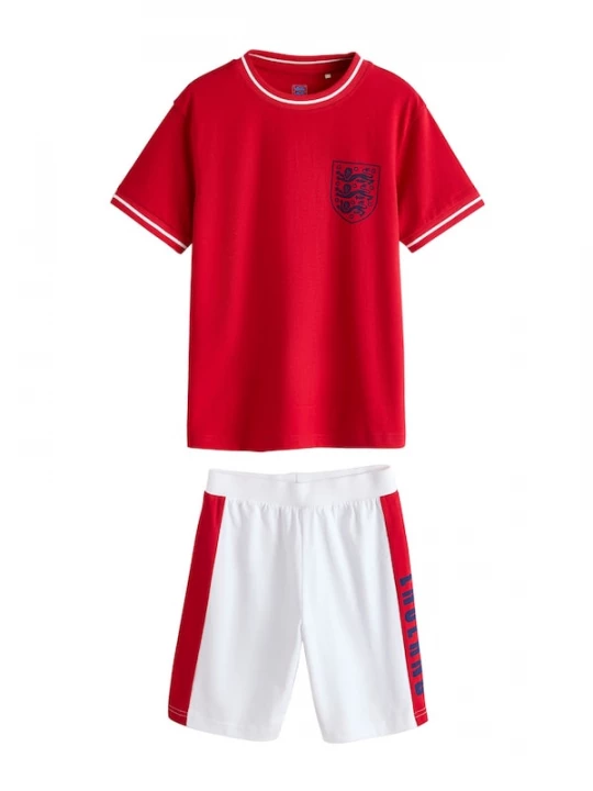 Foto van product Next Nachtkledij rood / zwart / wit