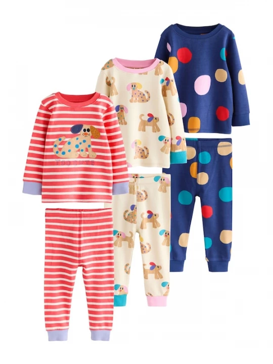 Foto van product Next Nachtkledij sand / navy / rood