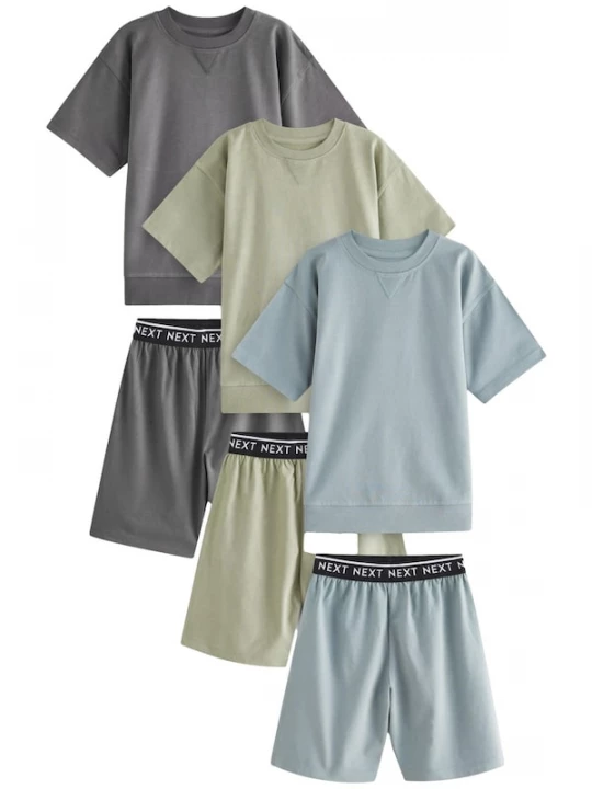 Foto van product Next Nachtkledij smoky blue / donkergrijs / appel