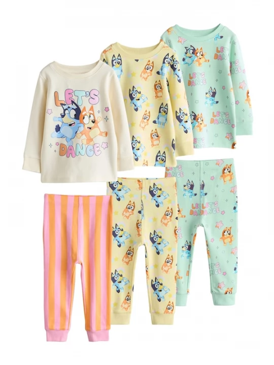 Foto van product Next Nachtkledij 'Snuggle' geel / mintgroen / pink / wit