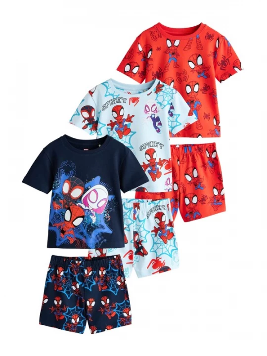 Foto van product Next Nachtkledij 'Spidey and Friends' navy / lichtblauw / rood