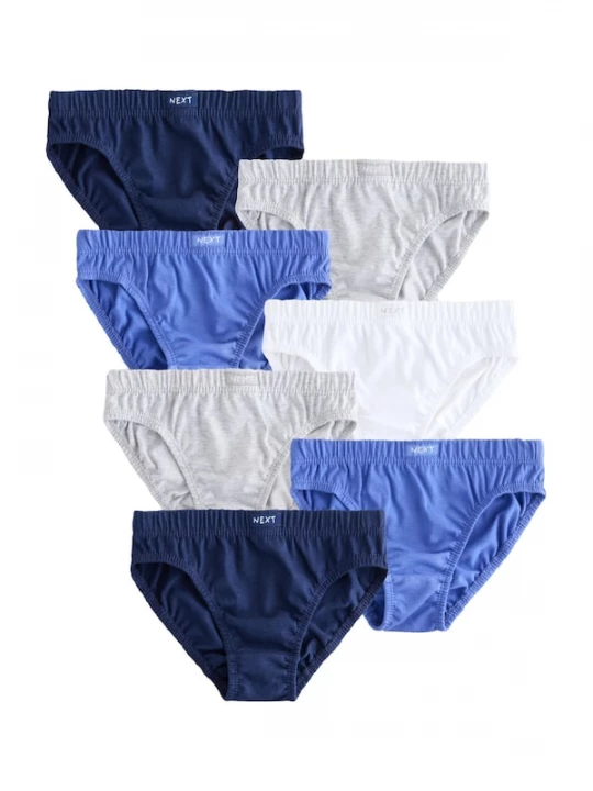 Foto van product Next Onderbroek blauw / nachtblauw / grijs gemêleerd / wit
