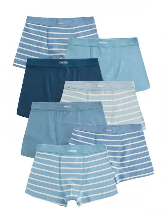 Foto van product Next Onderbroek blauw / saffier / opaal / duifblauw / pastelblauw / donkerblauw