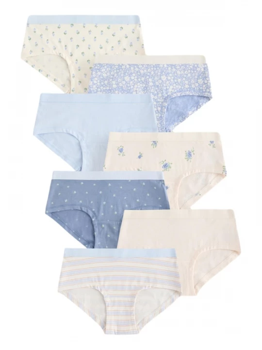 Foto van product Next Onderbroek crème / blauw / duifblauw