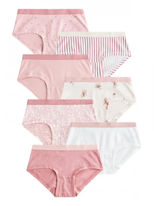 Foto van product Next Onderbroek crème / rosa / rood / wit