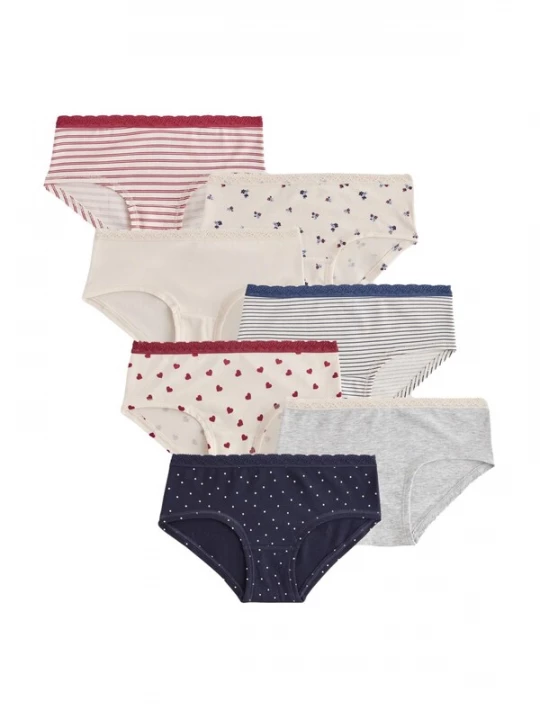 Foto van product Next Onderbroek donkerblauw / lichtgrijs / donkerrood / natuurwit