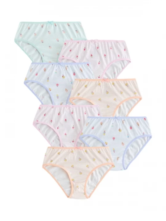 Foto van product Next Onderbroek duifblauw / mintgroen / oranje / rosa